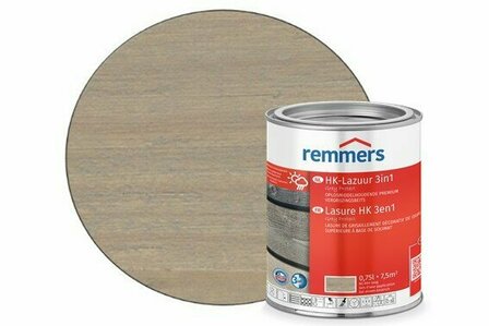 Remmers HK-lazuur | Grey Protect Zilvergrijs 2257