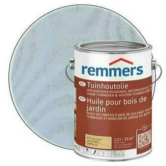 Remmers Tuinhoutolie oplosmiddelhoudend Platina Grijs