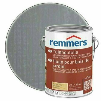 Remmers Tuinhoutolie oplosmiddelhoudend Grafietgrijs