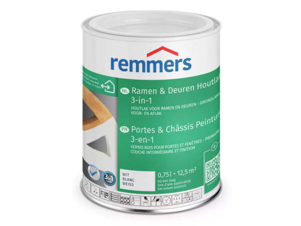 Ramen & Deuren Houtlak 3in1 0.75L