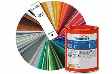 Remmers Aqua HSL-35/36m | RAL kleur naar keuze - transparant